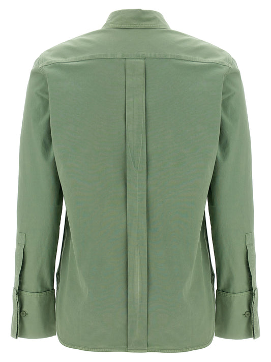 Blusa de algodón bicolor Max Mara