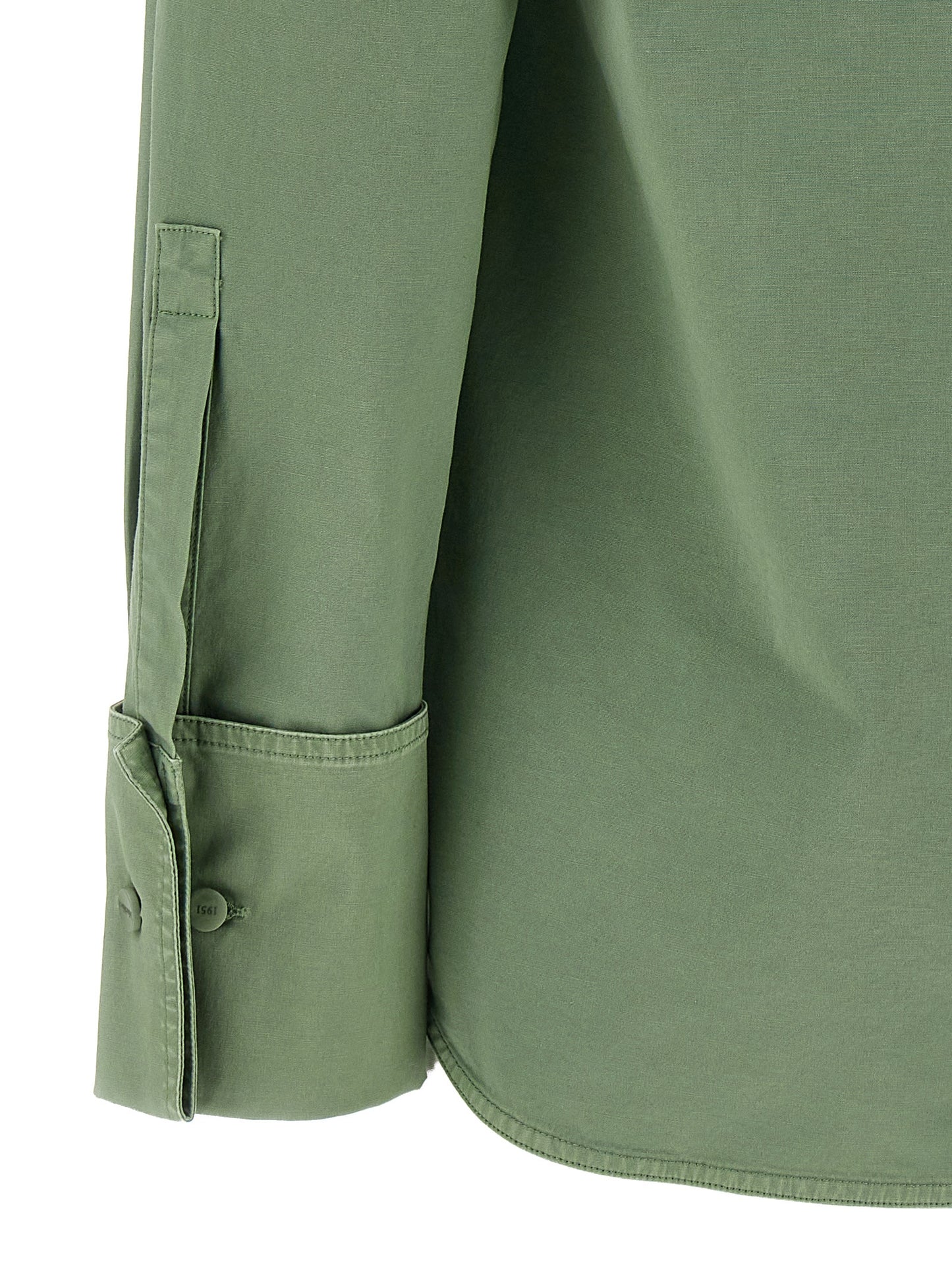 Blusa de algodón bicolor Max Mara