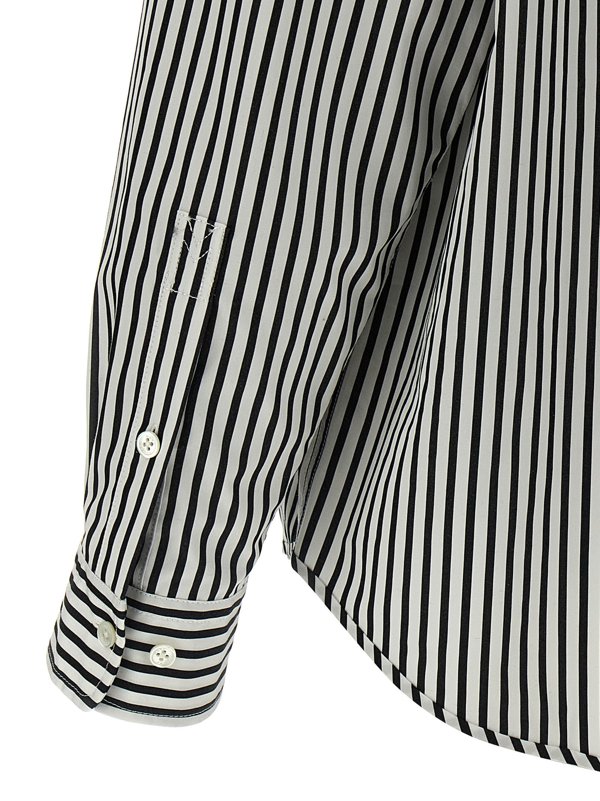 Marc Jacobs Bicolor Cotton Blouse - Versatile Wear