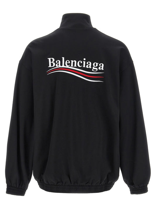 Sudadera Balenciaga negra de poliamida