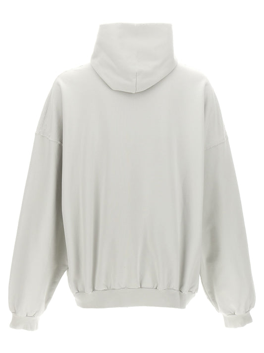 Sudadera Balenciaga de algodón blanco