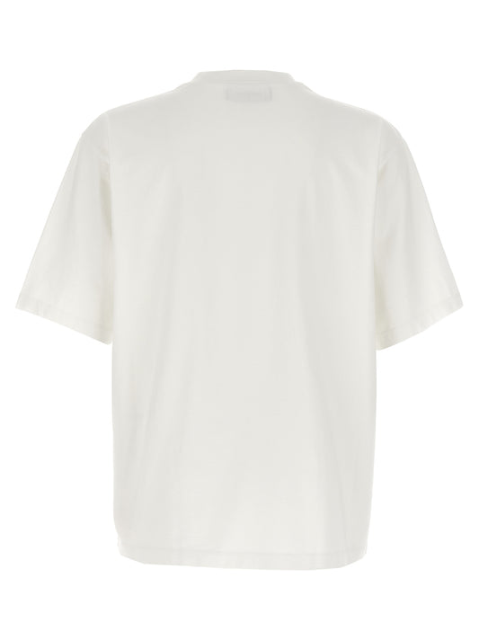 Camiseta de algodón blanca Dsquared²