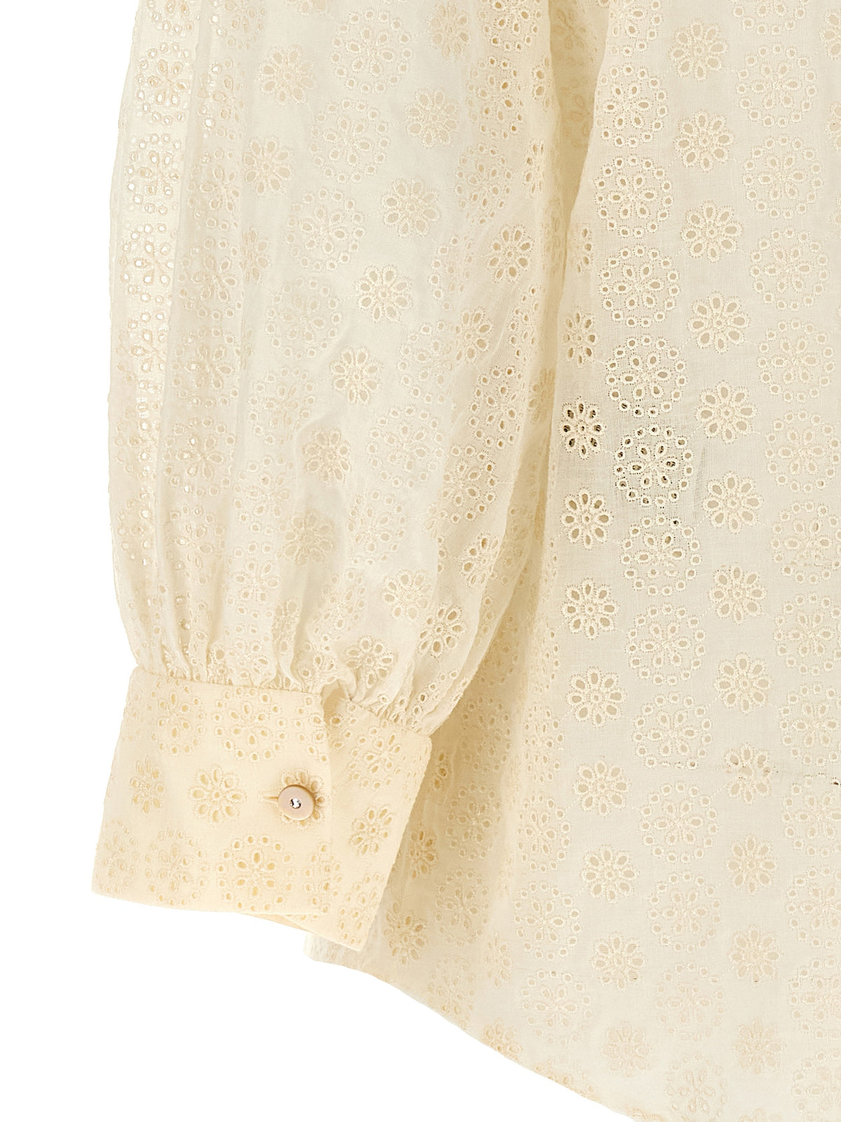 Blouse blanche en coton Valentino Garavani