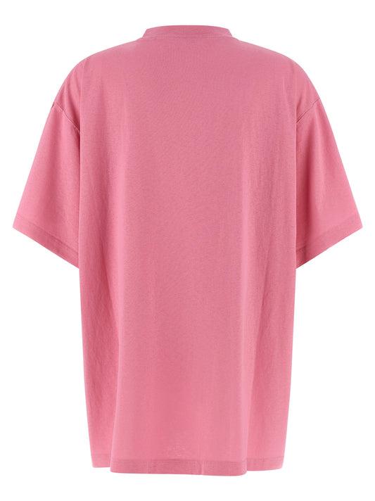 Camiseta de algodón multicolor Balenciaga