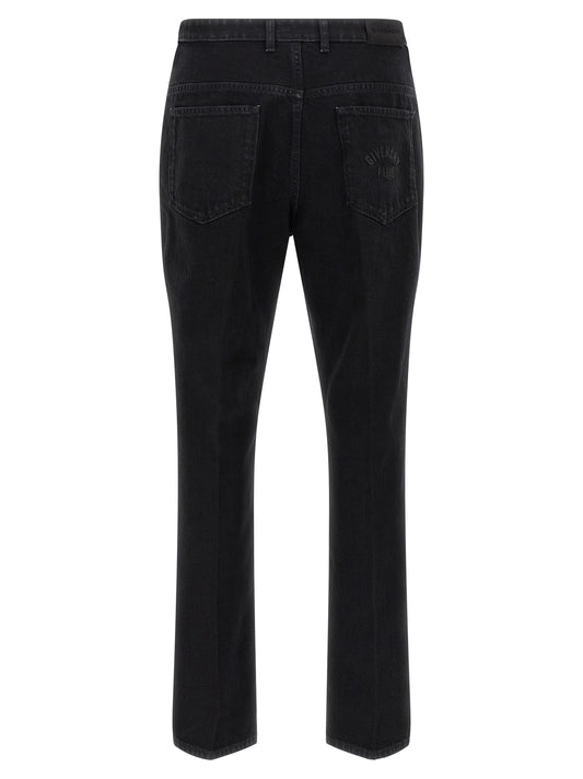 Jeans Givenchy de algodón negro de pernera recta
