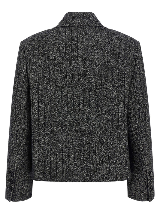 Blazer bicolor de elastano de Dolce & Gabbana