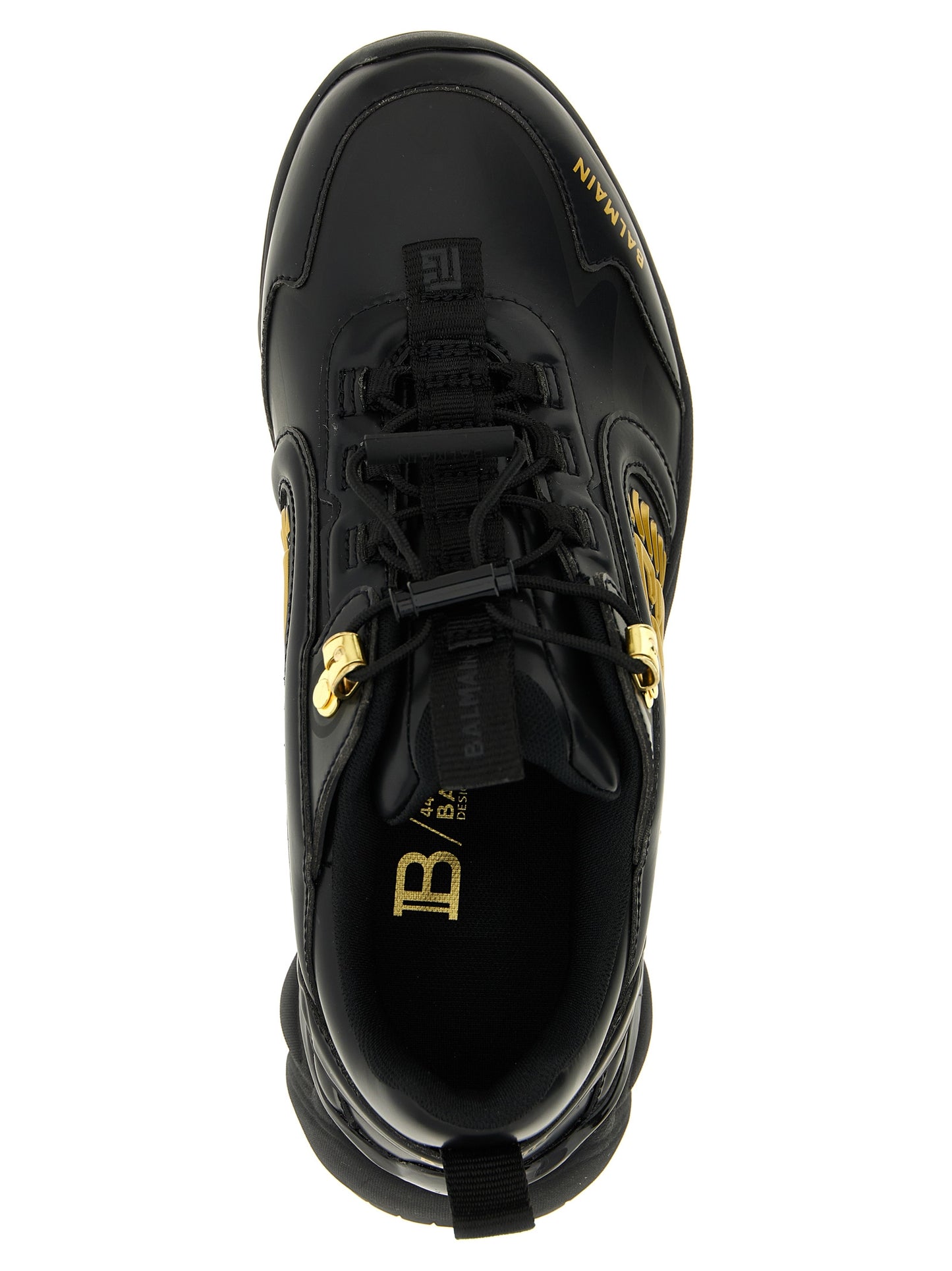 Zapatillas deportivas de nylon negro Balmain
