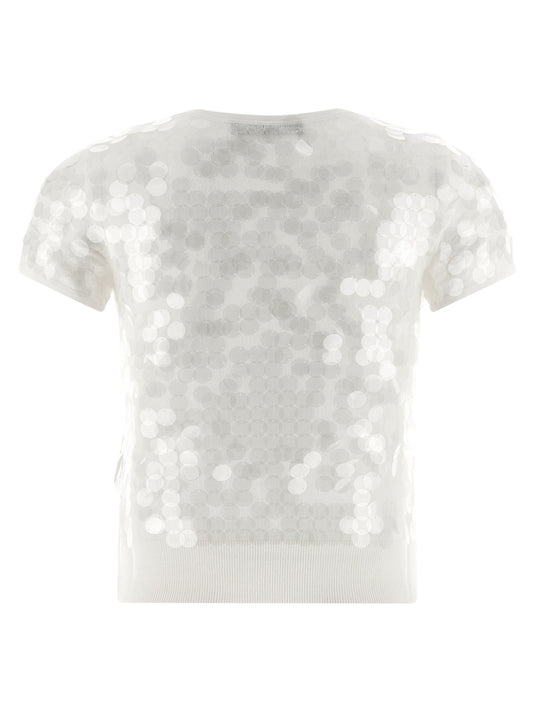 Cárdigan Max Mara de lana virgen blanco