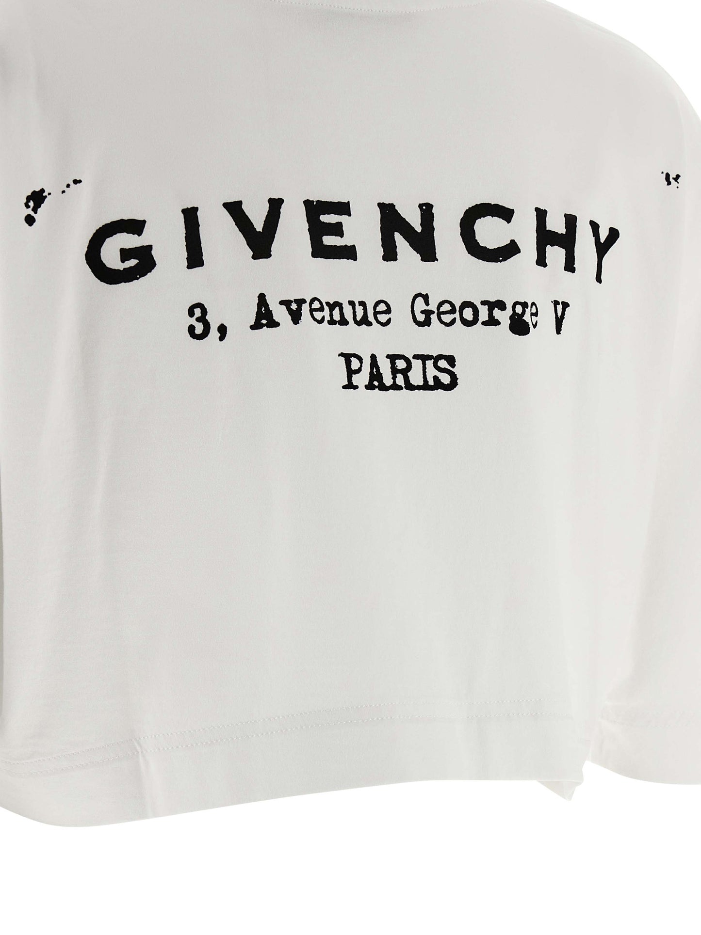 T-shirt blanc en coton Givenchy