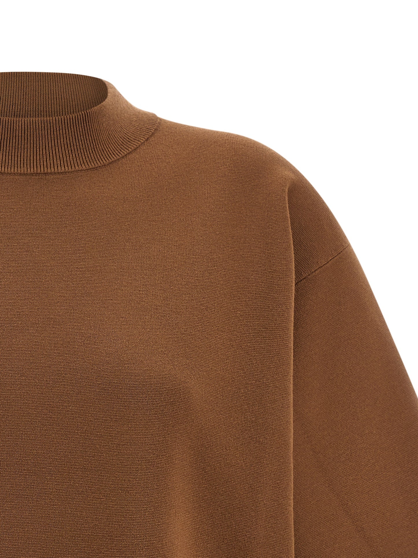 Cárdigan de viscosa marrón Max Mara
