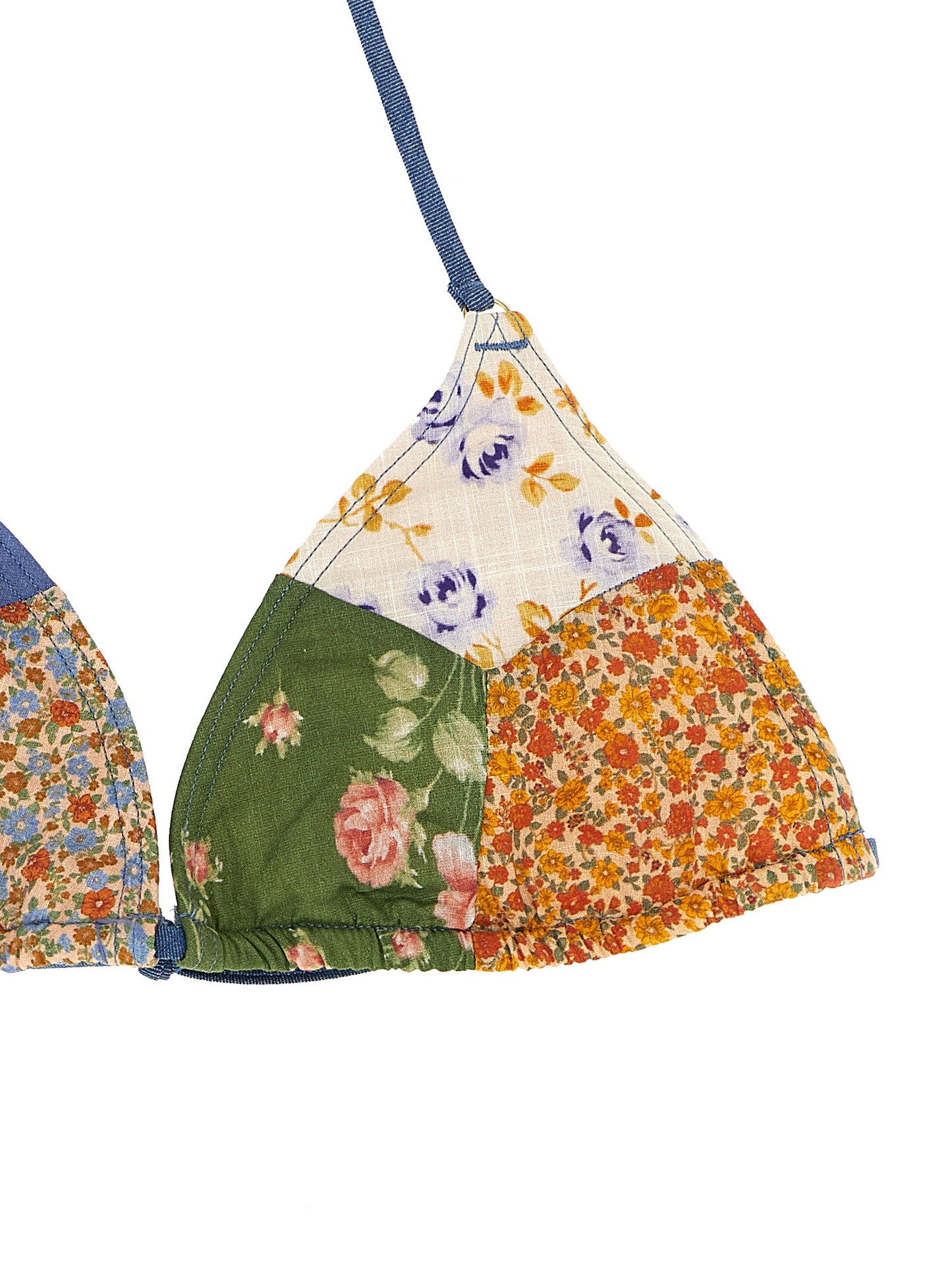 Bikini Zimmermann de algodón multicolor