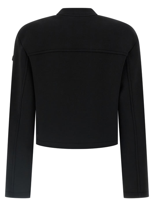 Sudadera de viscosa negra de MONCLER GENIUS