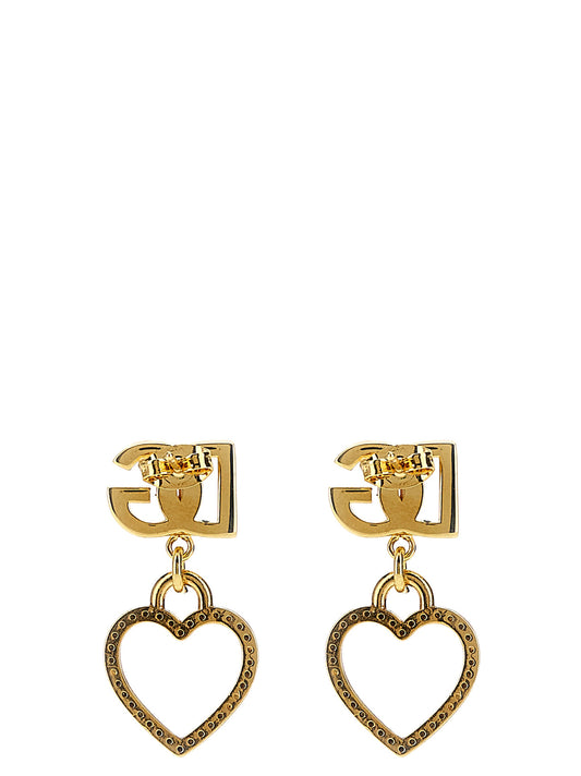 Pendientes Dolce & Gabbana de latón dorado