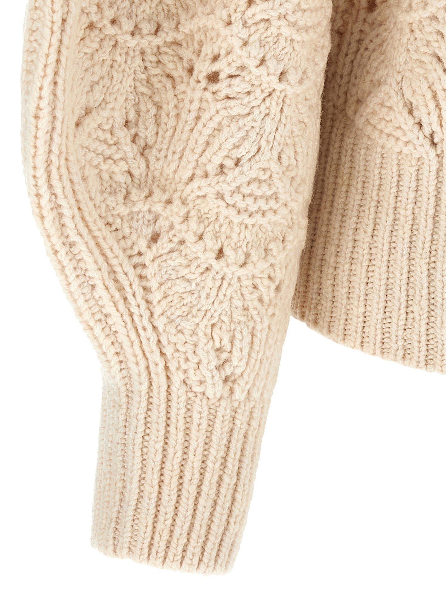 Cárdigan Zimmermann de lana beige