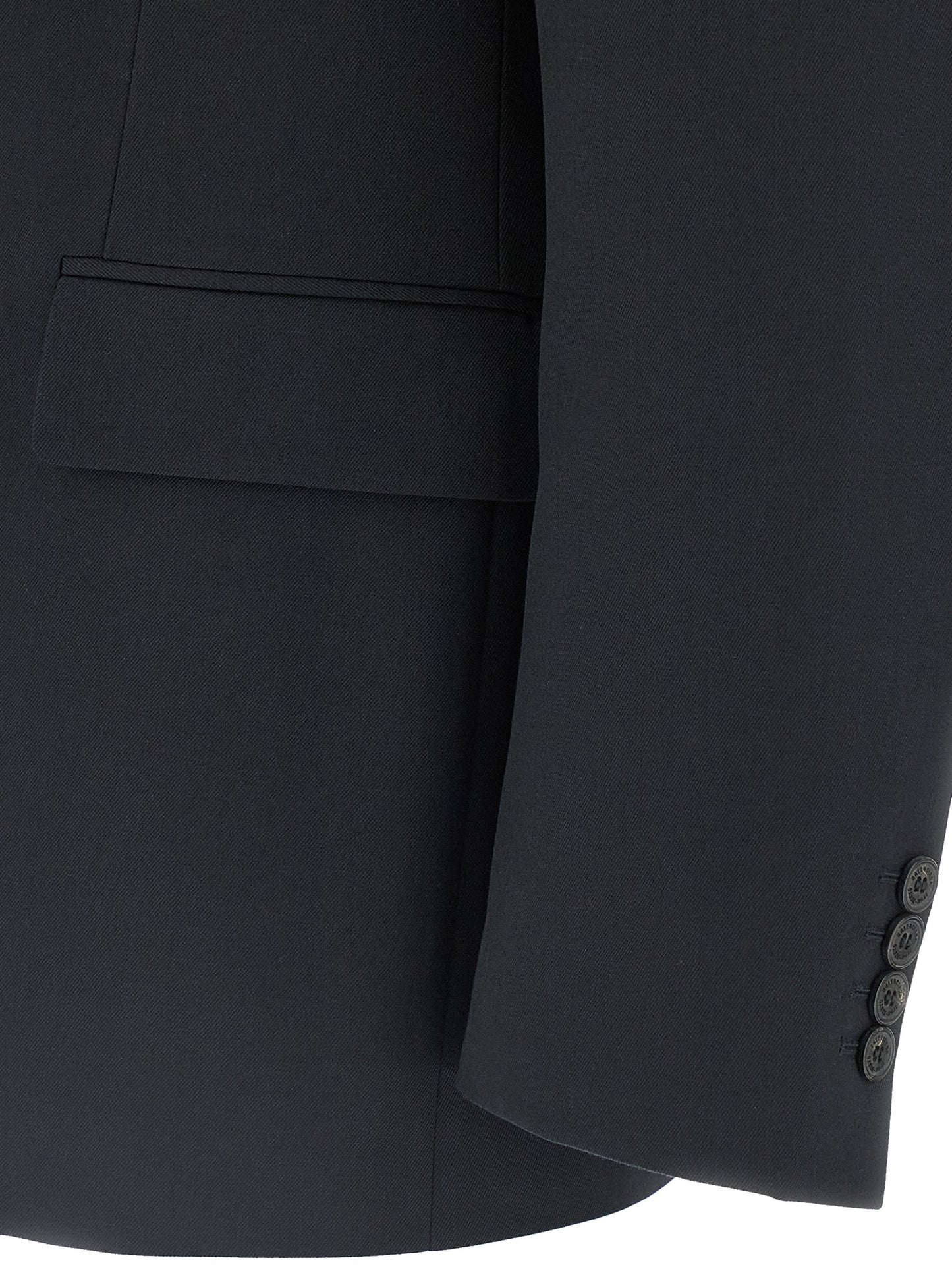 Blazer de lana negro Balenciaga