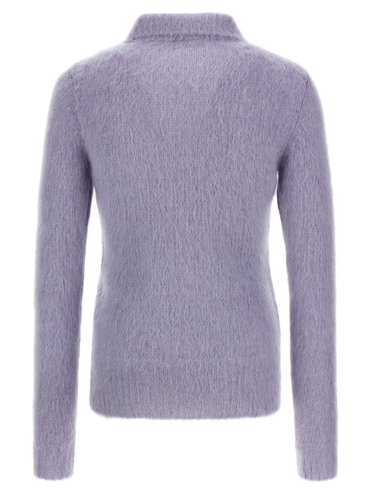 Cárdigan Gucci de lana morada