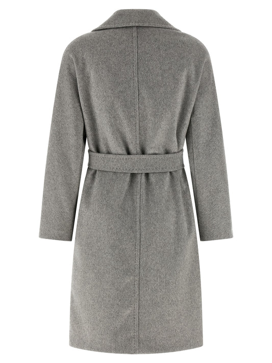 Abrigo Max Mara de Cachemir Gris