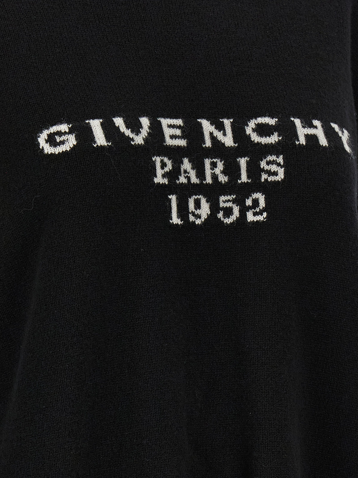 Givenchy Black Soft-Touch Wool Cardigan with Firm Structure