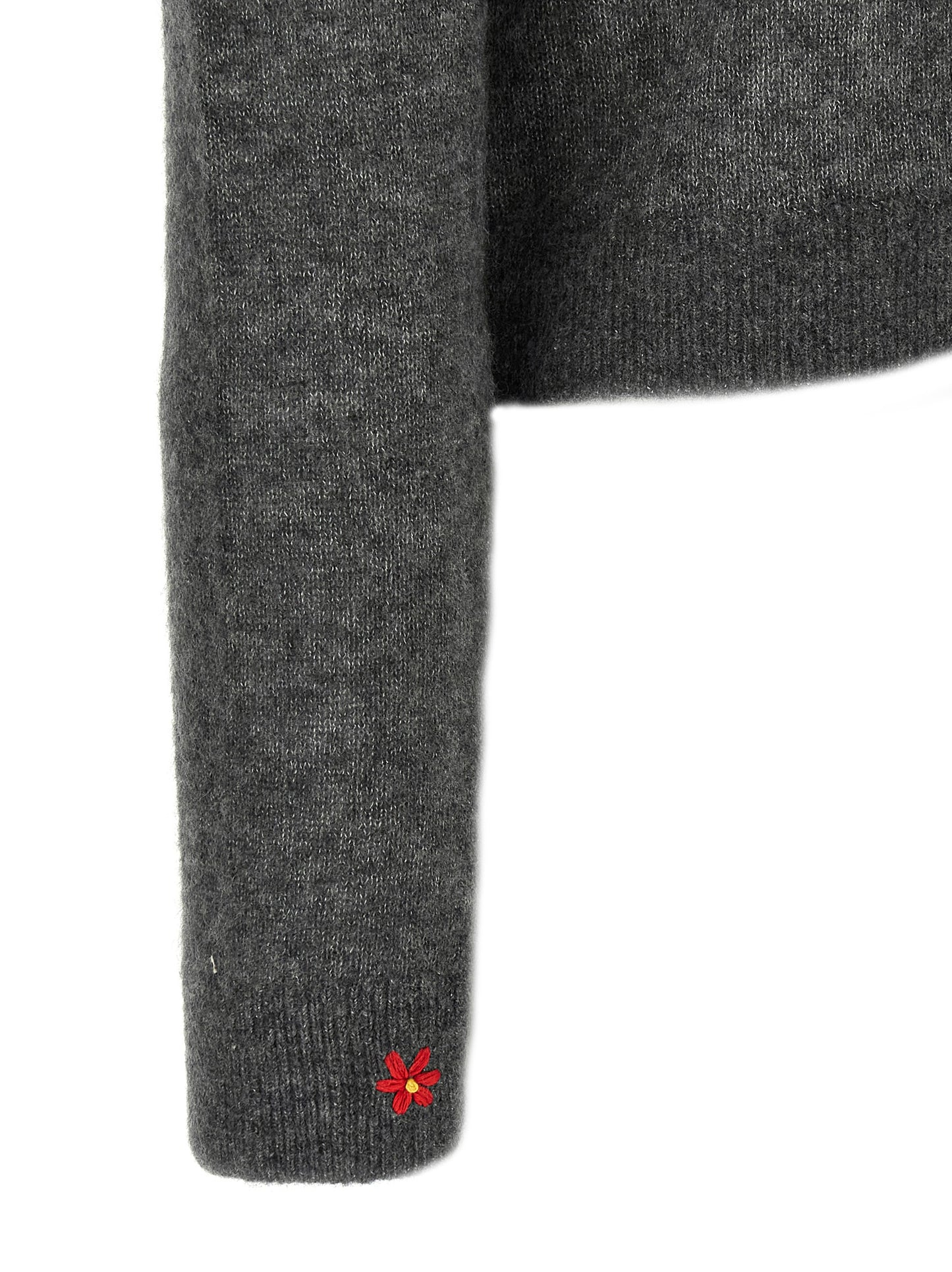 Cárdigan de cachemira gris Tory Burch