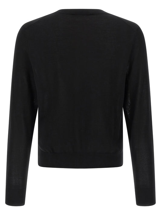 Cárdigan Dsquared² de lana negra