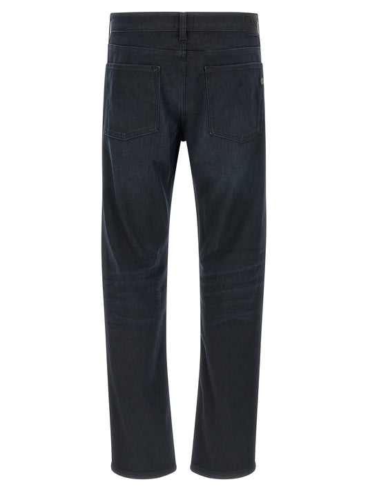 Hugo Boss Pantalones Vaqueros Rectos de Algodón Azules