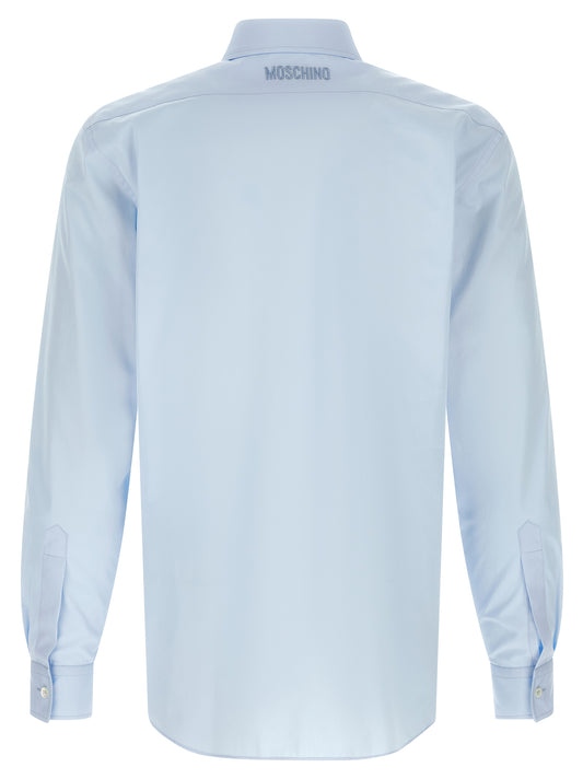 Blusa Moschino de algodón azul