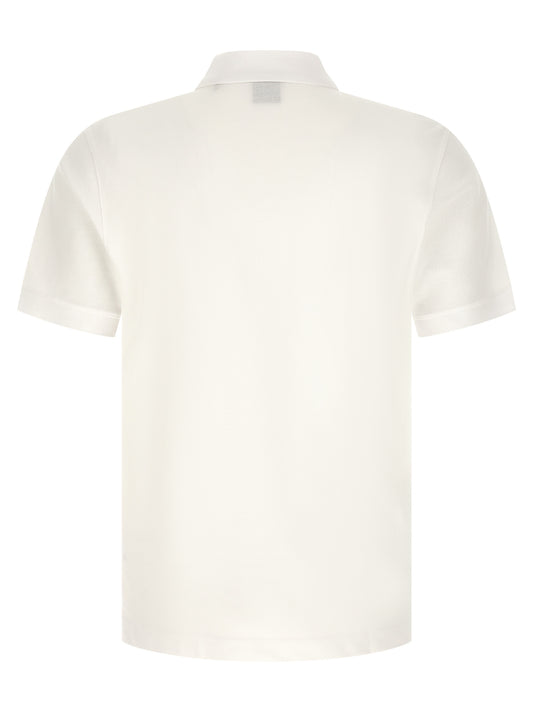 Camiseta Polo De Algodón Blanco Hugo Boss Modelo Pallas