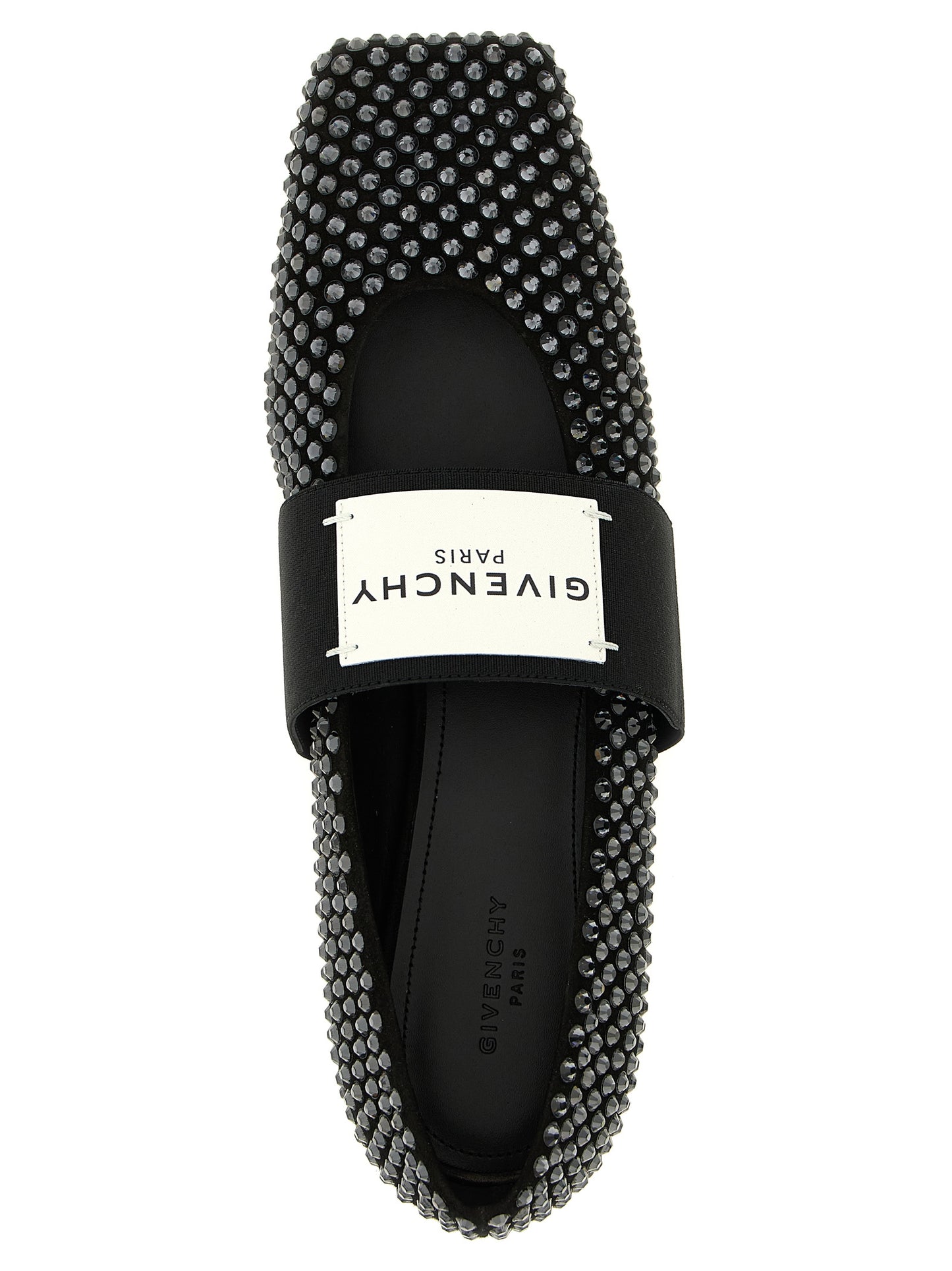 Zapatillas Ballet Givenchy De Piel De Becerro Negras