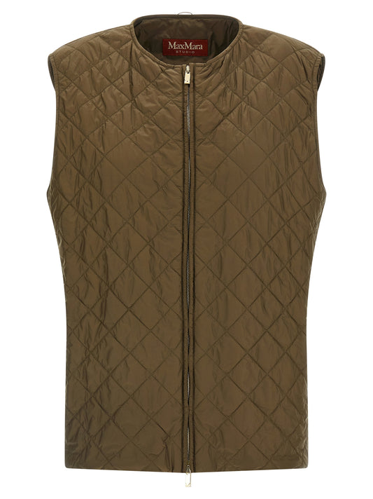Abrigo bicolor de lana virgen Max Mara