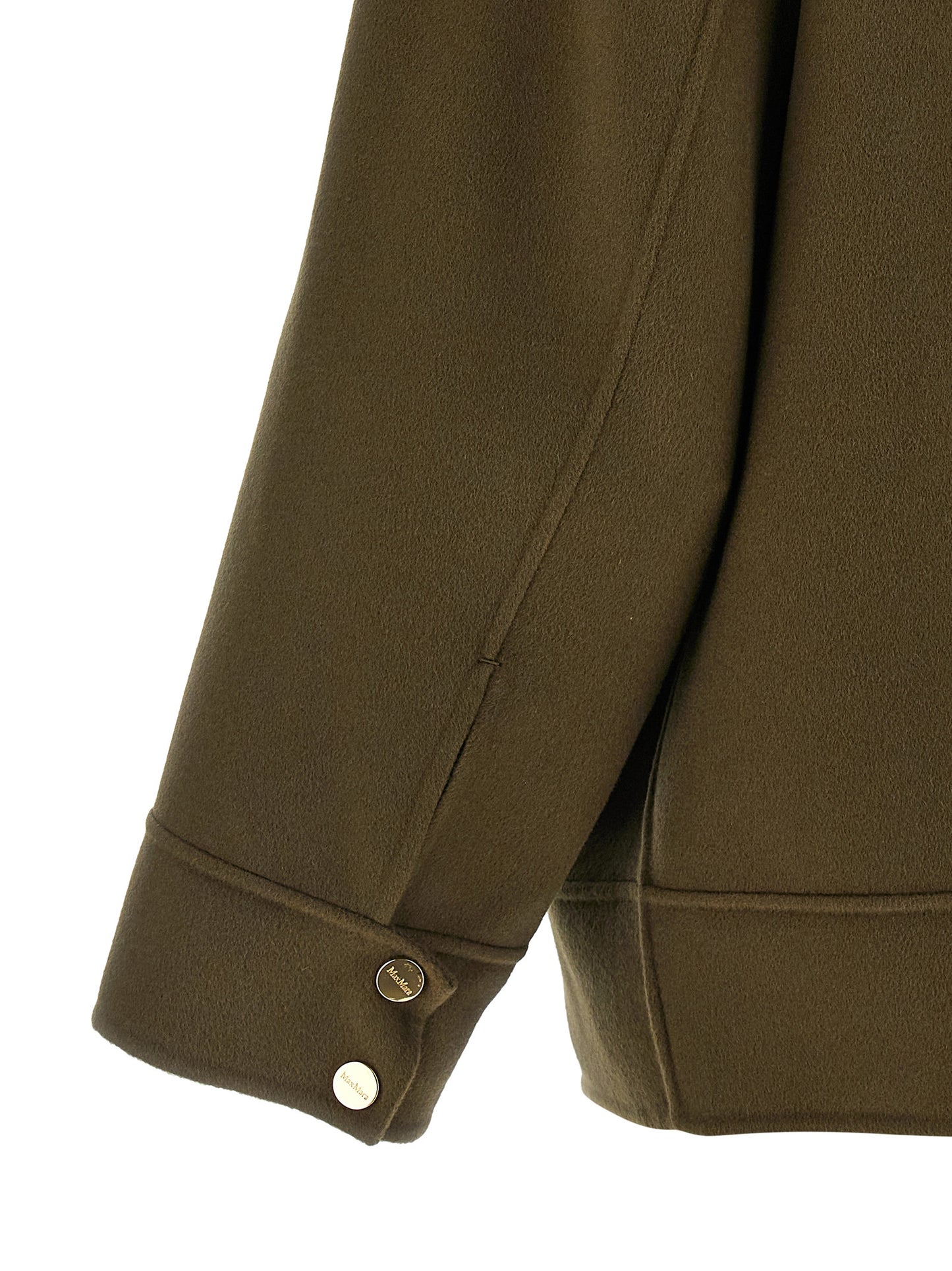 Manteau bicolore en laine vierge Max Mara