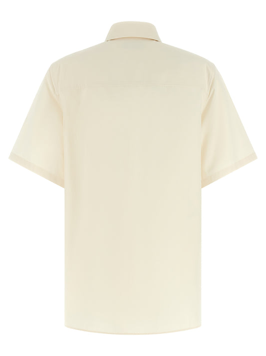 Blusa de algodón beige de Ferragamo