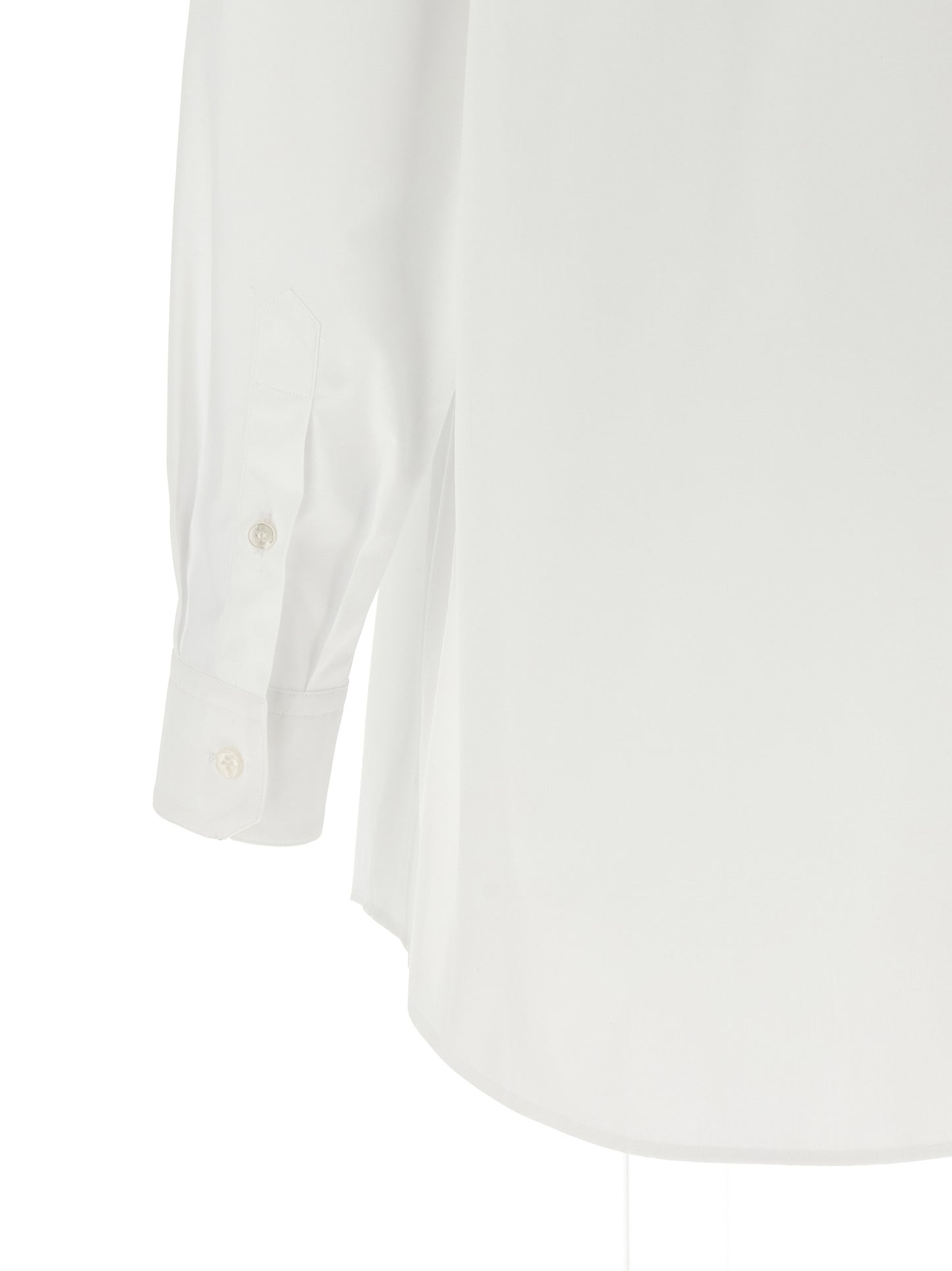 Camisa Blanca de Algodón Dolce & Gabbana