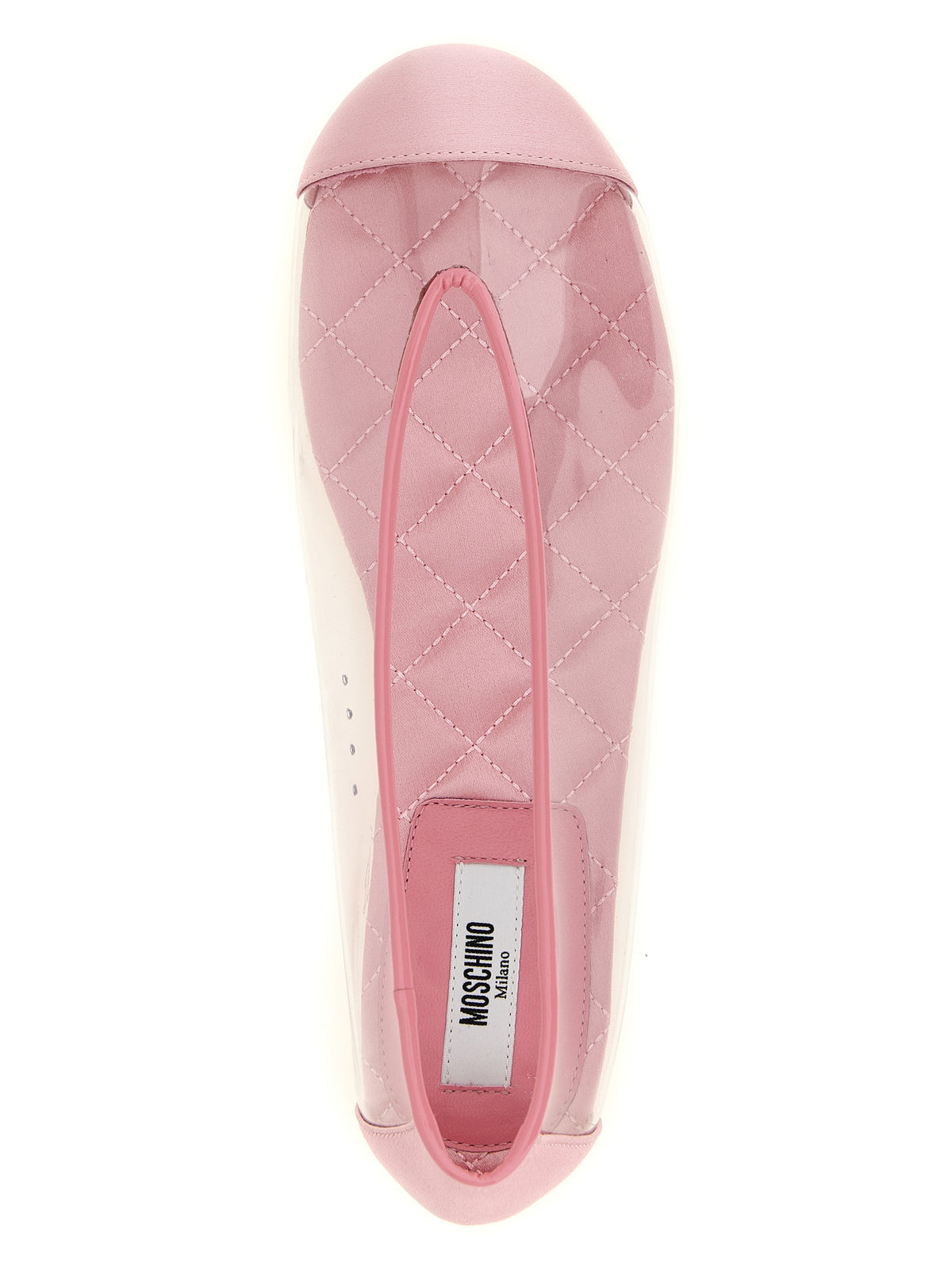 Moschino Multicolor PVC Ballet Flats