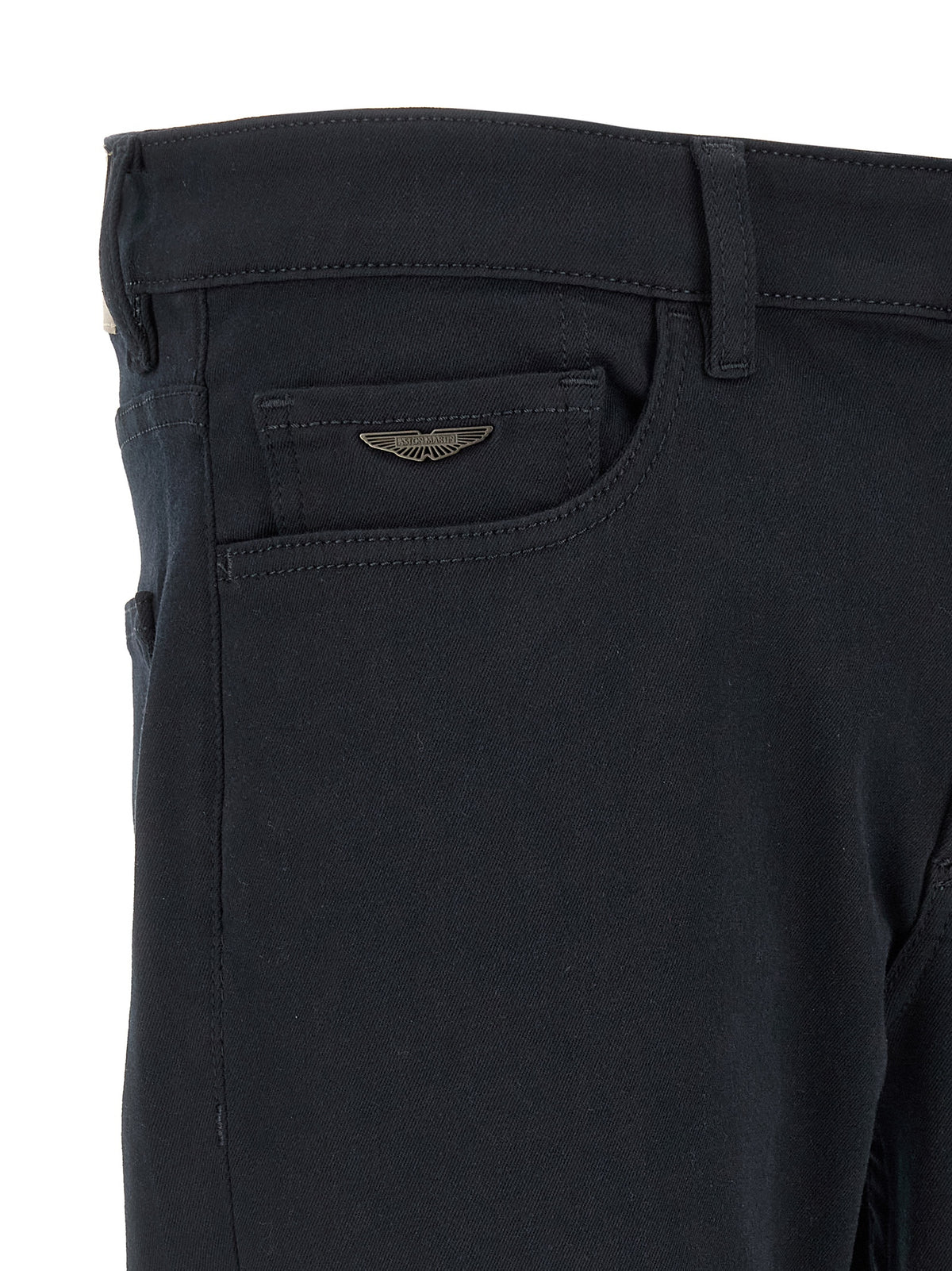 Jean Hugo Boss en polyester bleu coupe droite modèle H-Delaware_01