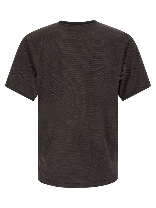 Camiseta Saint Laurent de lana marrón