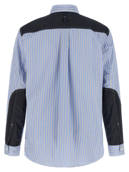 Blusa de algodón azul Junya Watanabe
