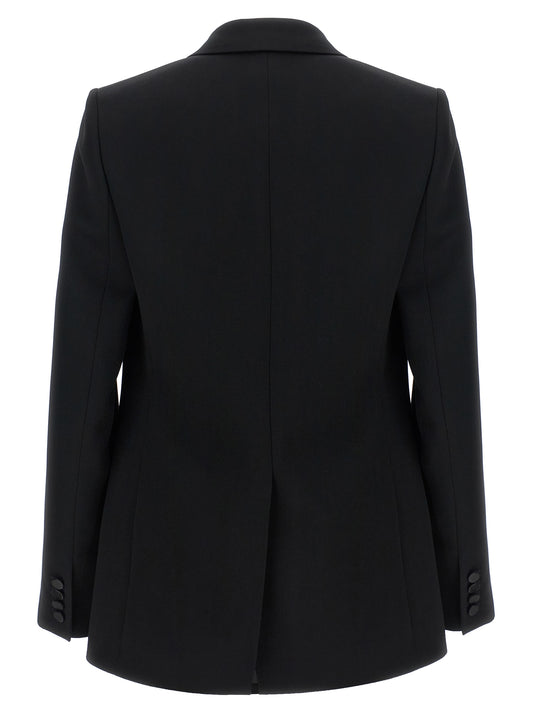 Blazer de lana negro de Saint Laurent