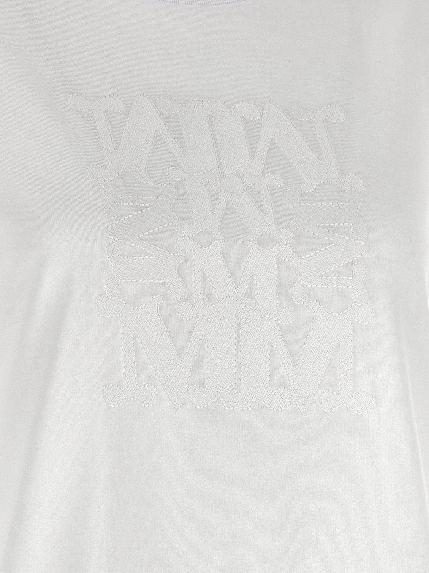 Camiseta blanca de algodón Max Mara