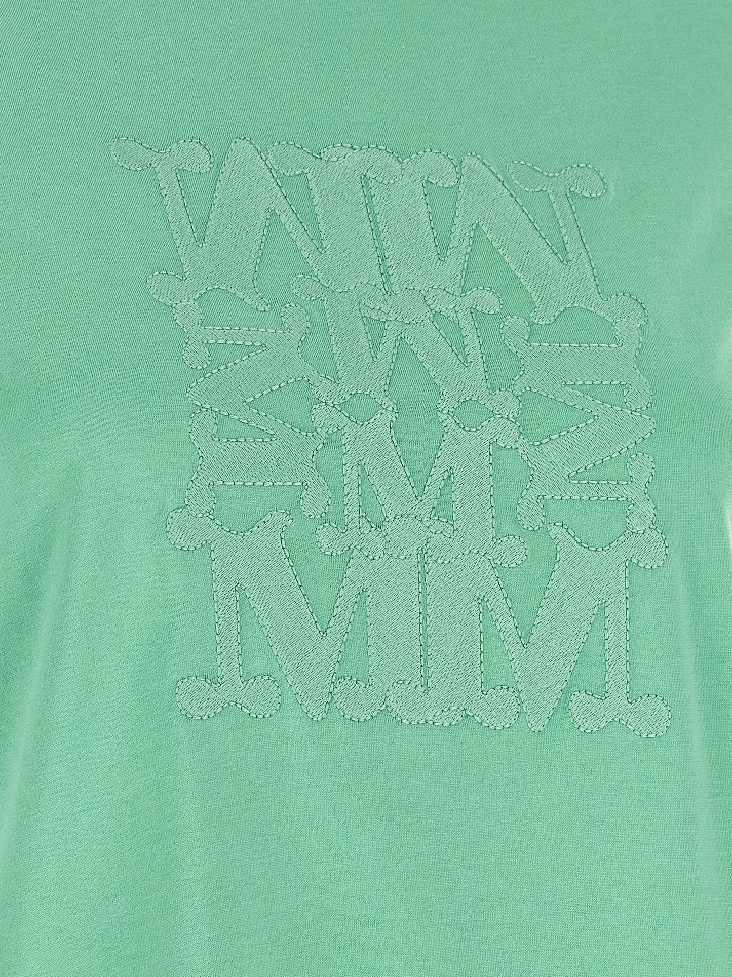Camiseta bicolor de algodón Max Mara