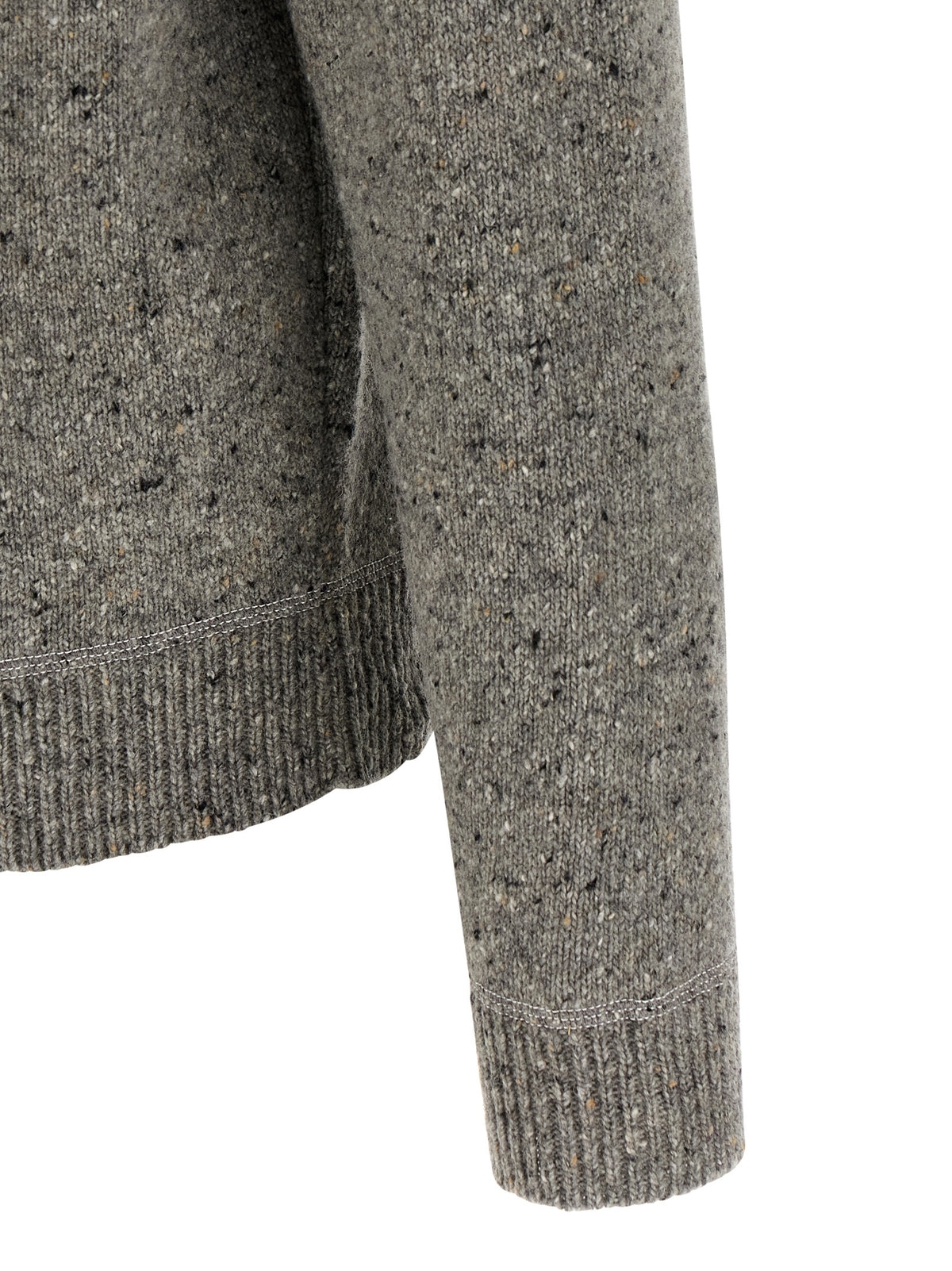 Dsquared² Cardigan en Laine Grise Design Intemporel Basique