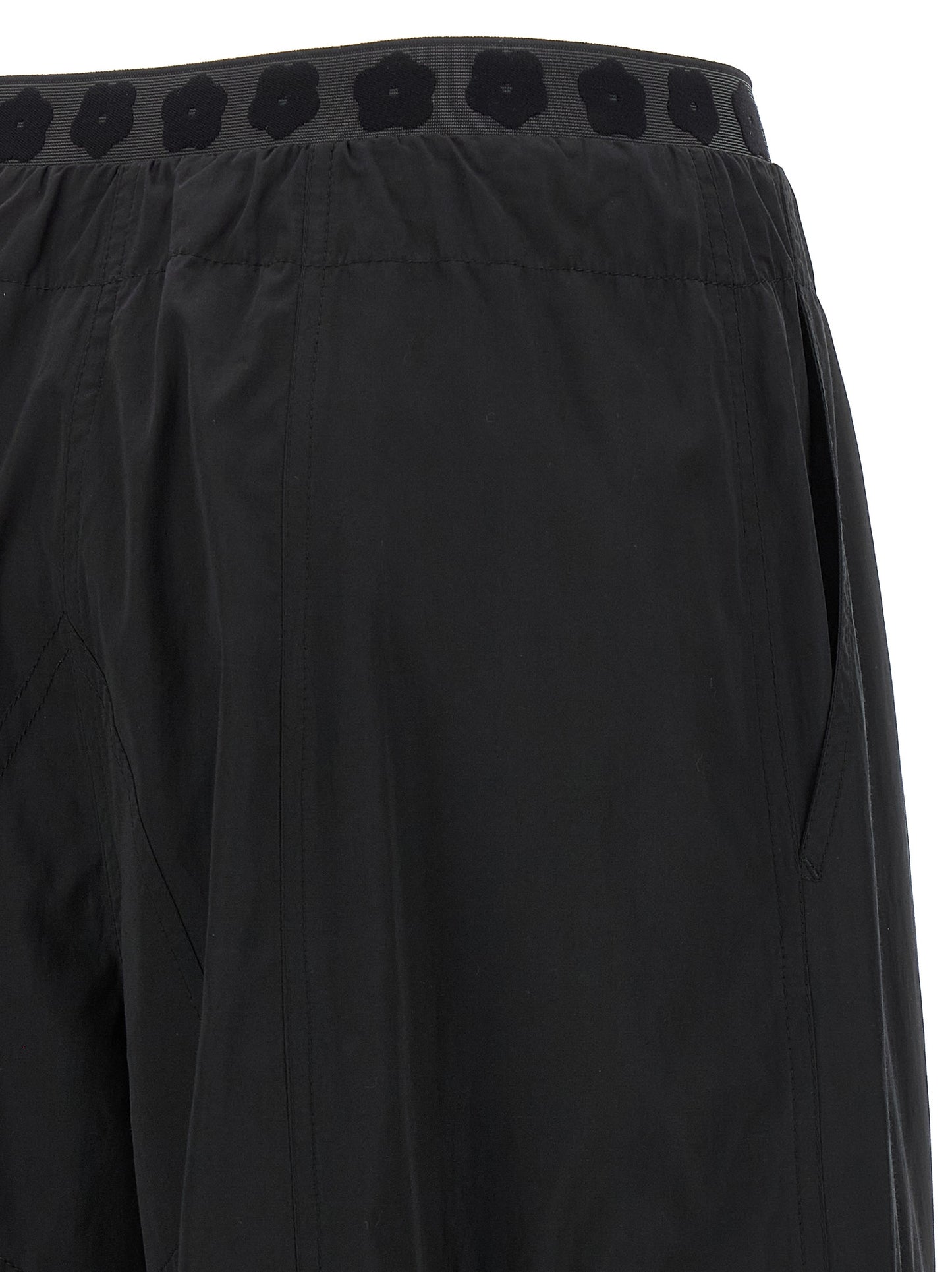 Pantalones cargo de poliéster negro Kenzo