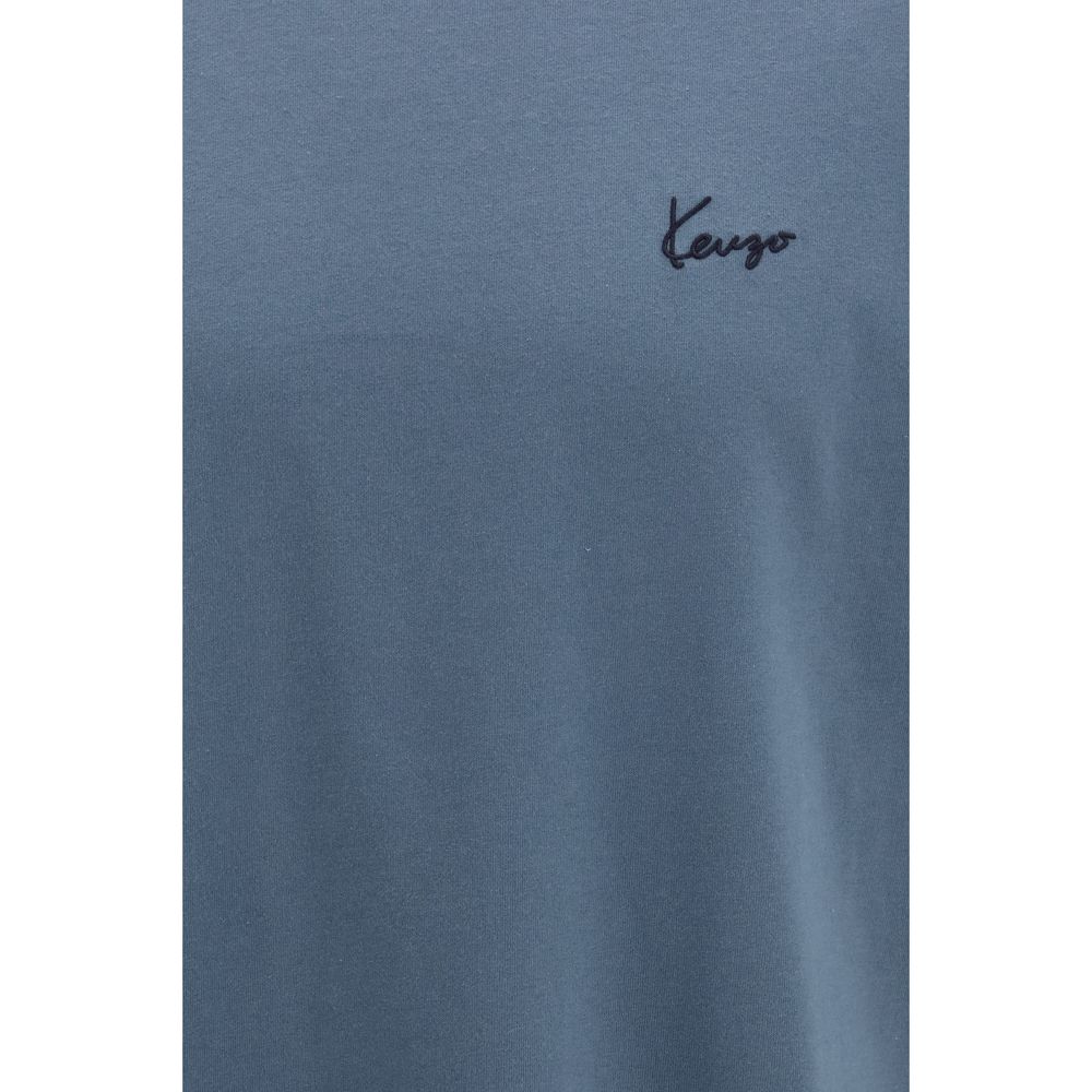 Camiseta Kenzo azul de algodón