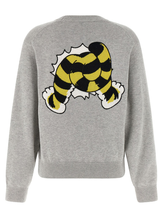 Cárdigan Kenzo de lana gris