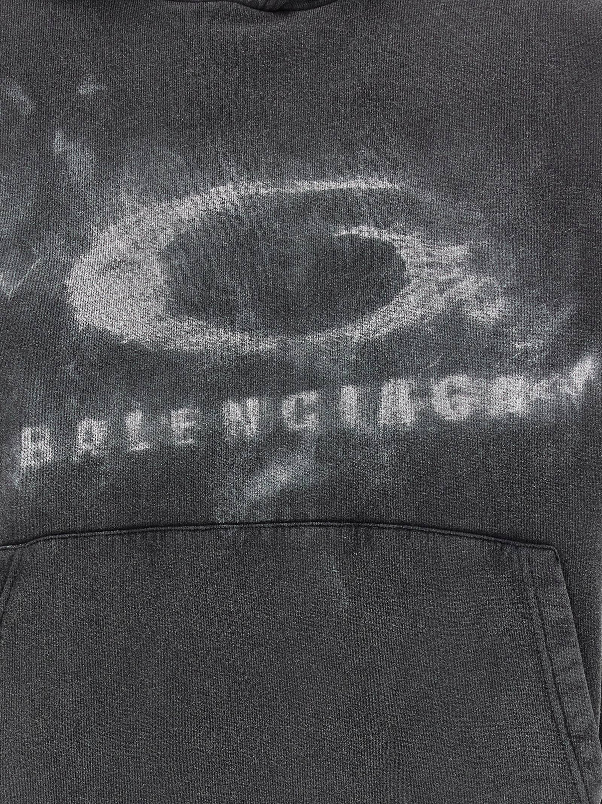 Sweat Balenciaga Bicolore En Coton Coupe Décontractée