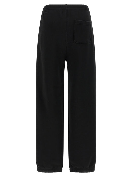 Kenzo Pantalones Jogger En Negro De Algodón - Deportivos