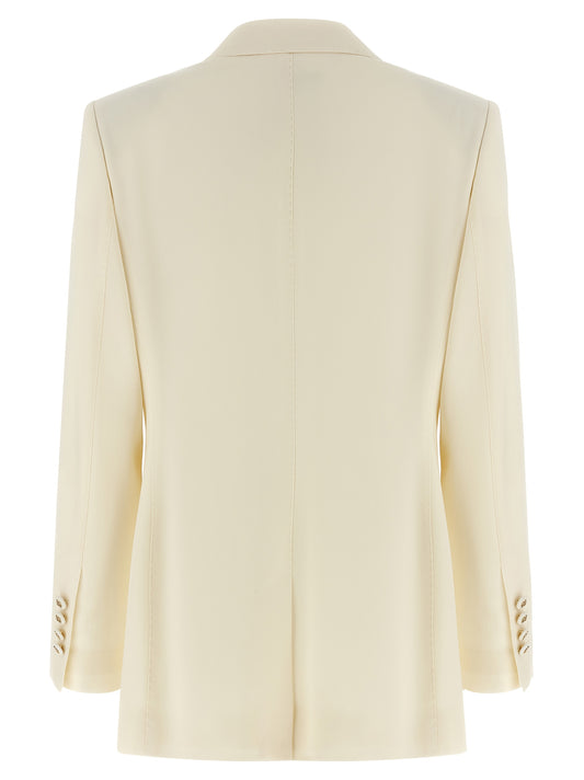 Blazer Dolce & Gabbana de lana virgen blanco