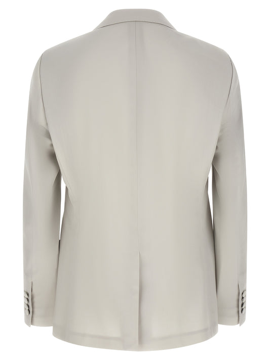 Blazer Dolce & Gabbana de lana virgen gris