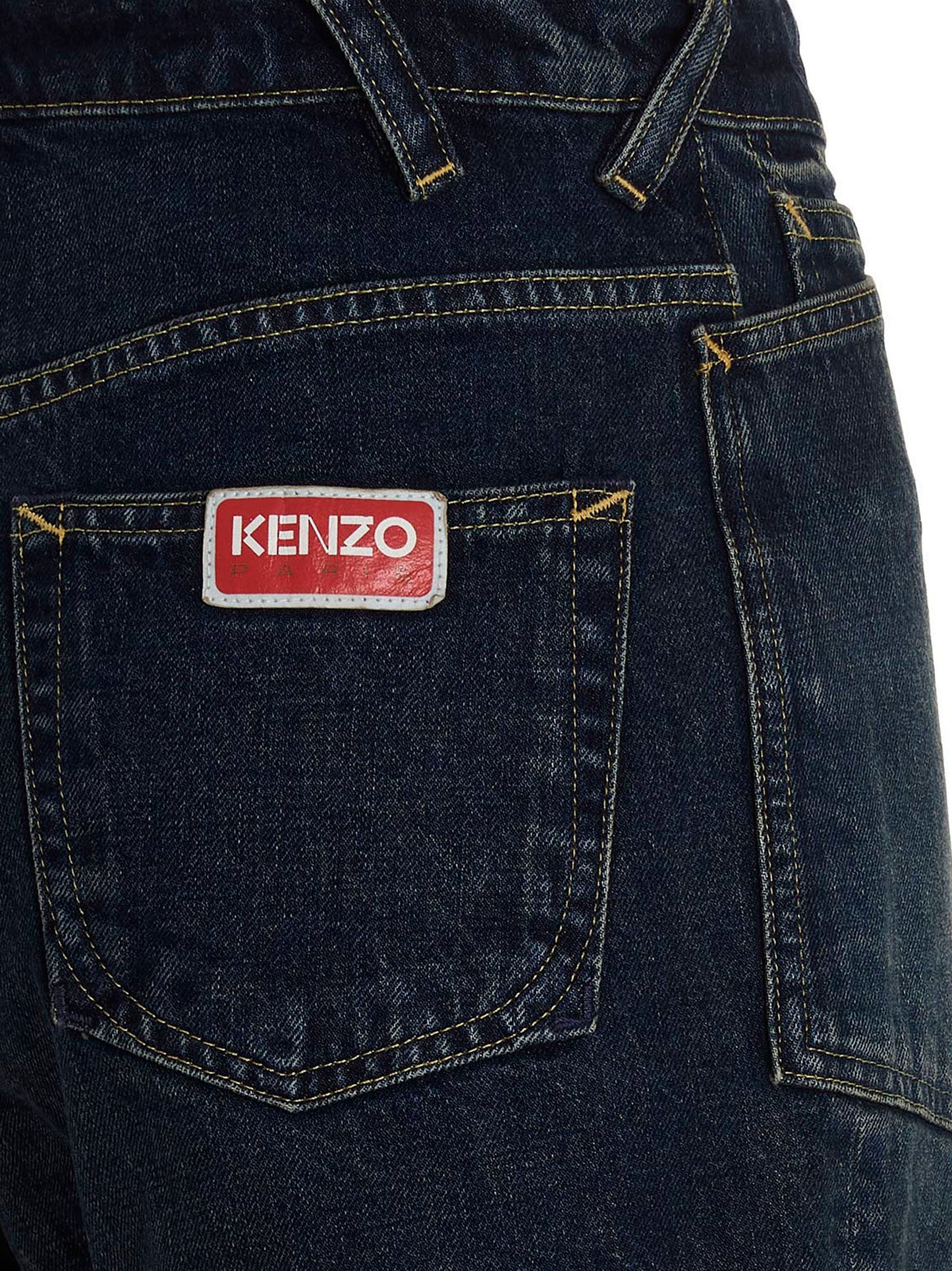 Bermudas de algodón azul Kenzo