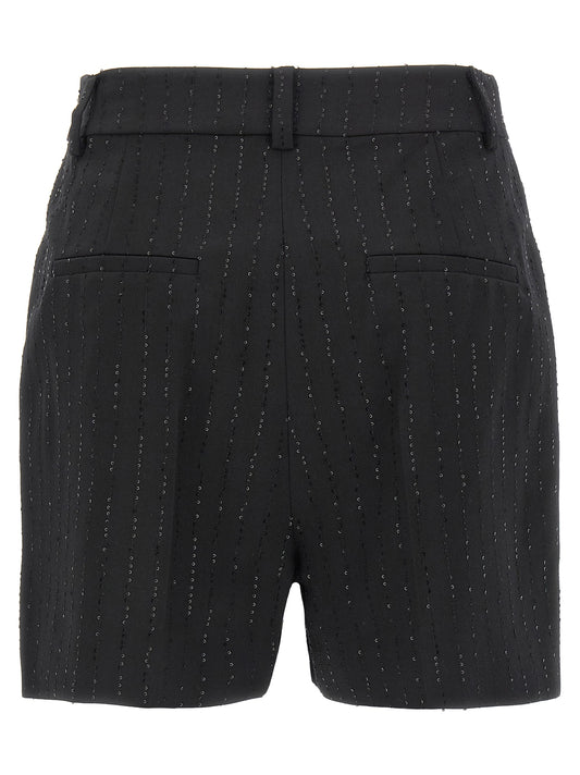 Max Mara Bermuda de lana virgen negras