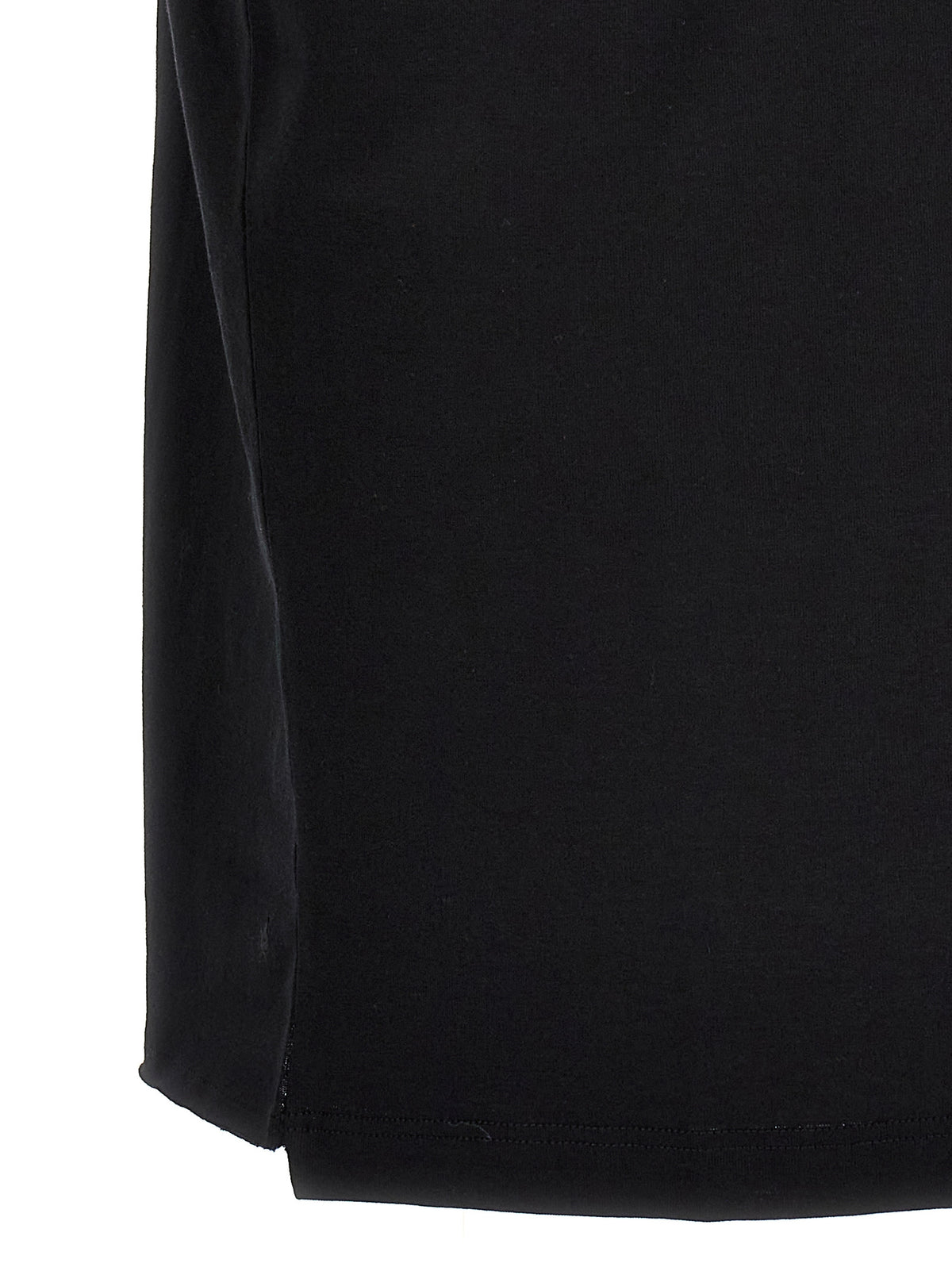 Camiseta Saint Laurent Confeccionada en Algodón Negro